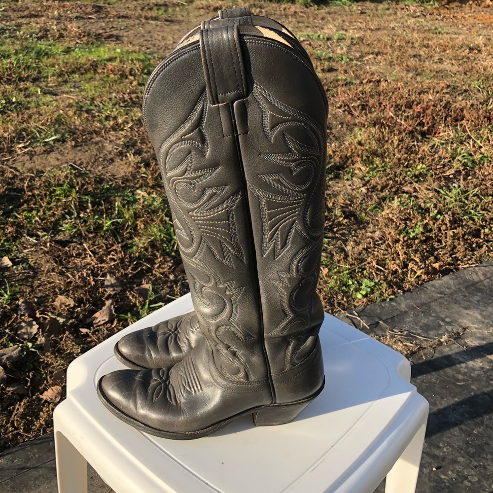 Custom Made Vintage Olathe Women’s Cowboy Boots 6C
